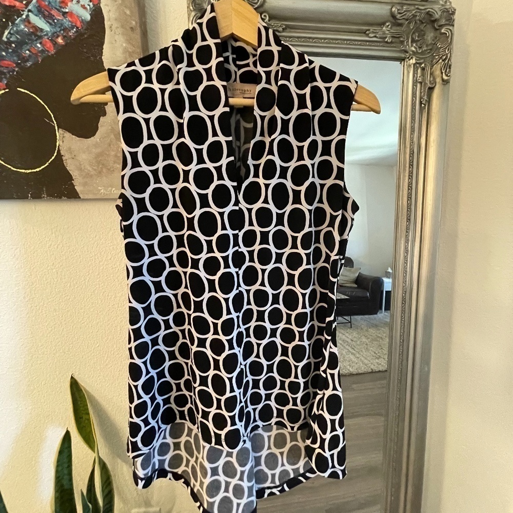 Philosophy sleeveless top size Small